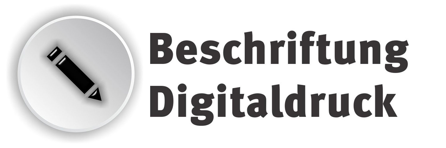 Beschriftung Digitaldruck